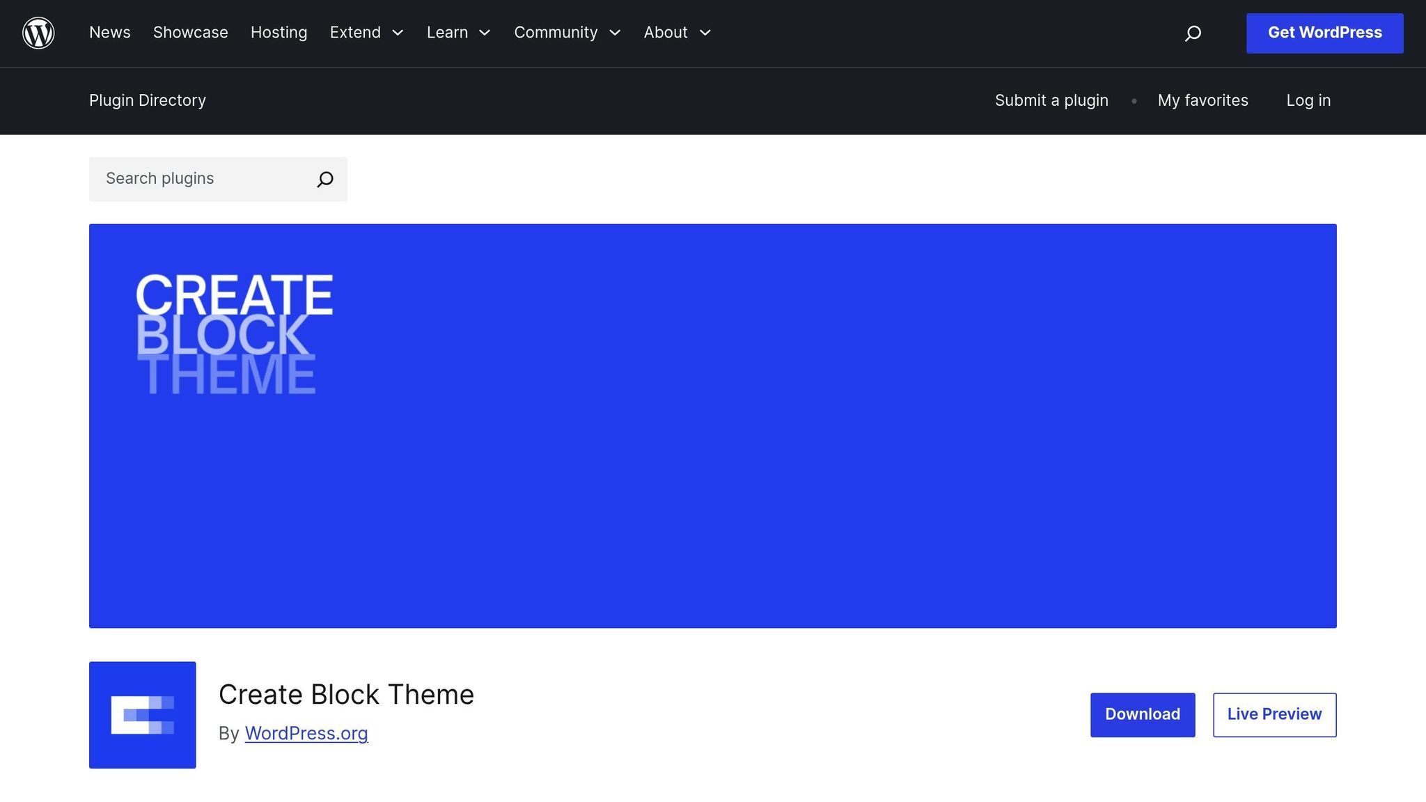 Create Block Theme