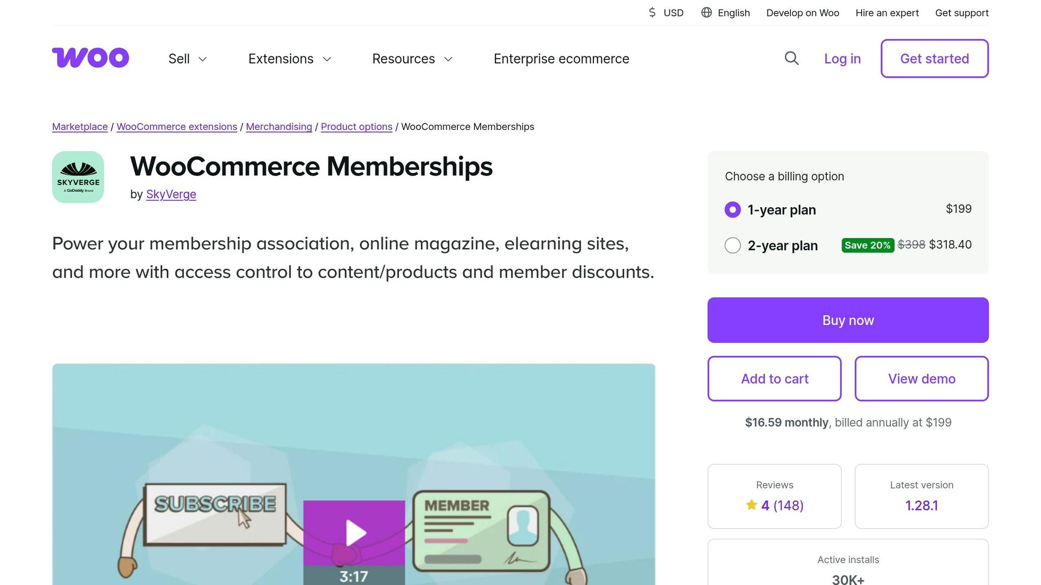 WooCommerce Memberships