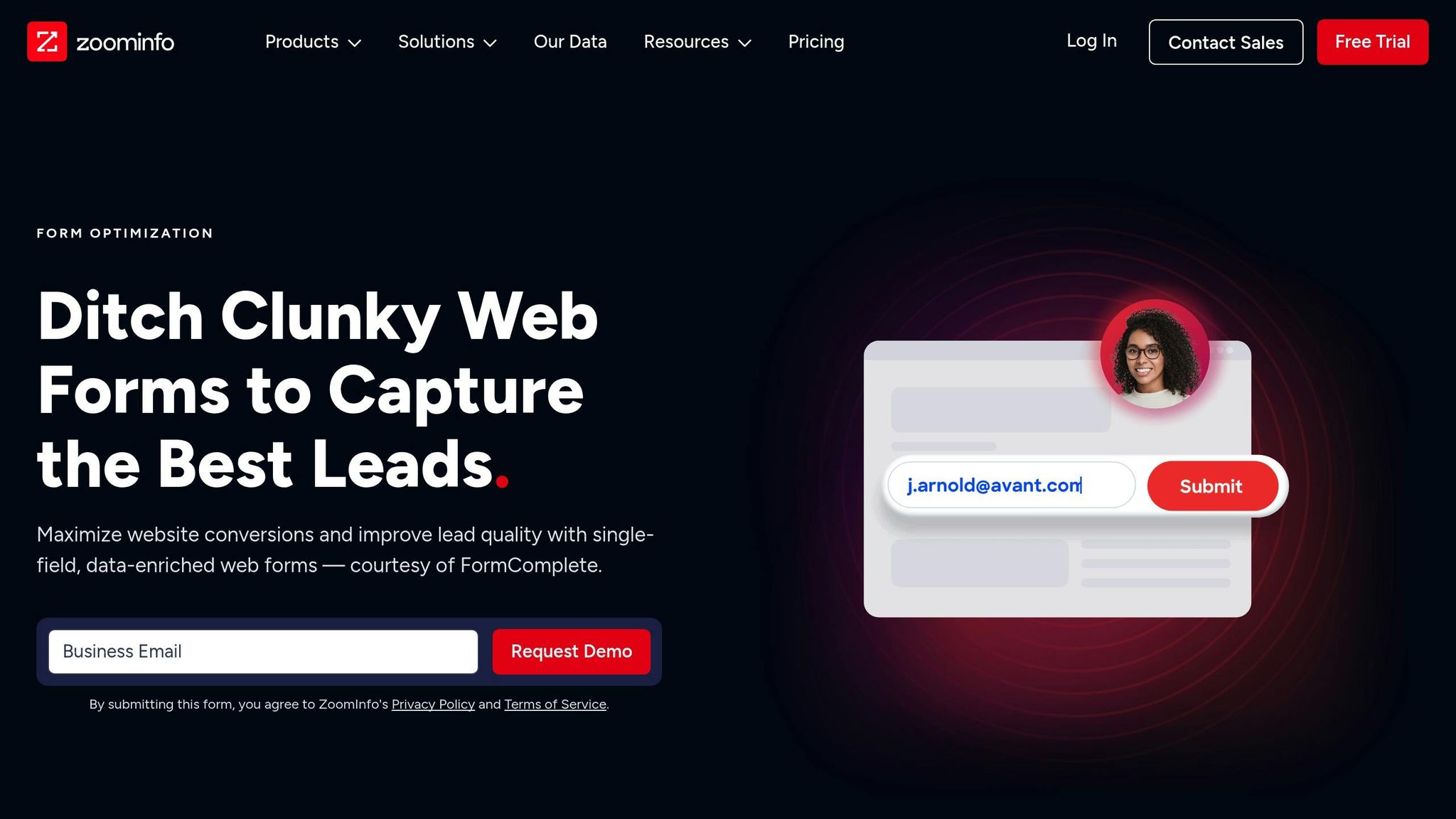 ZoomInfo FormComplete