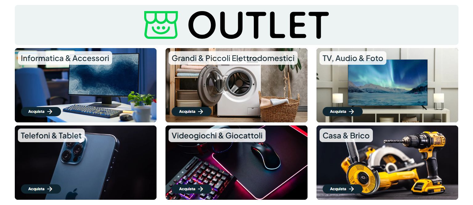 Visita Yeppon Outlet - Elettrodomestici come nuovi
