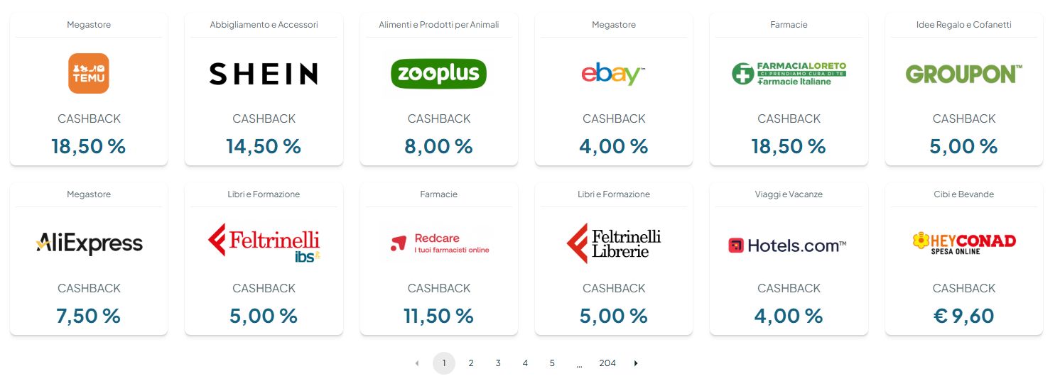 Scopri tutti i migliaia di negozi aderenti al cashback —>” style=”width:100%;”><figcaption style=