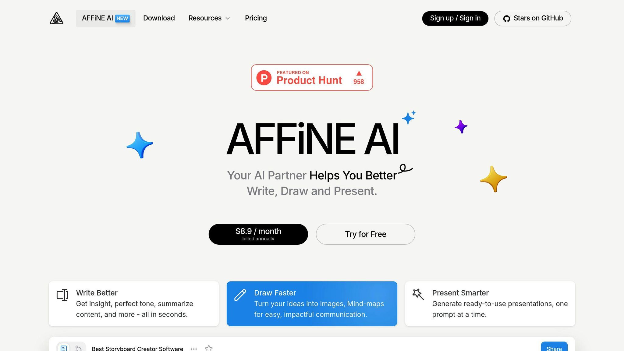 AFFiNE AI