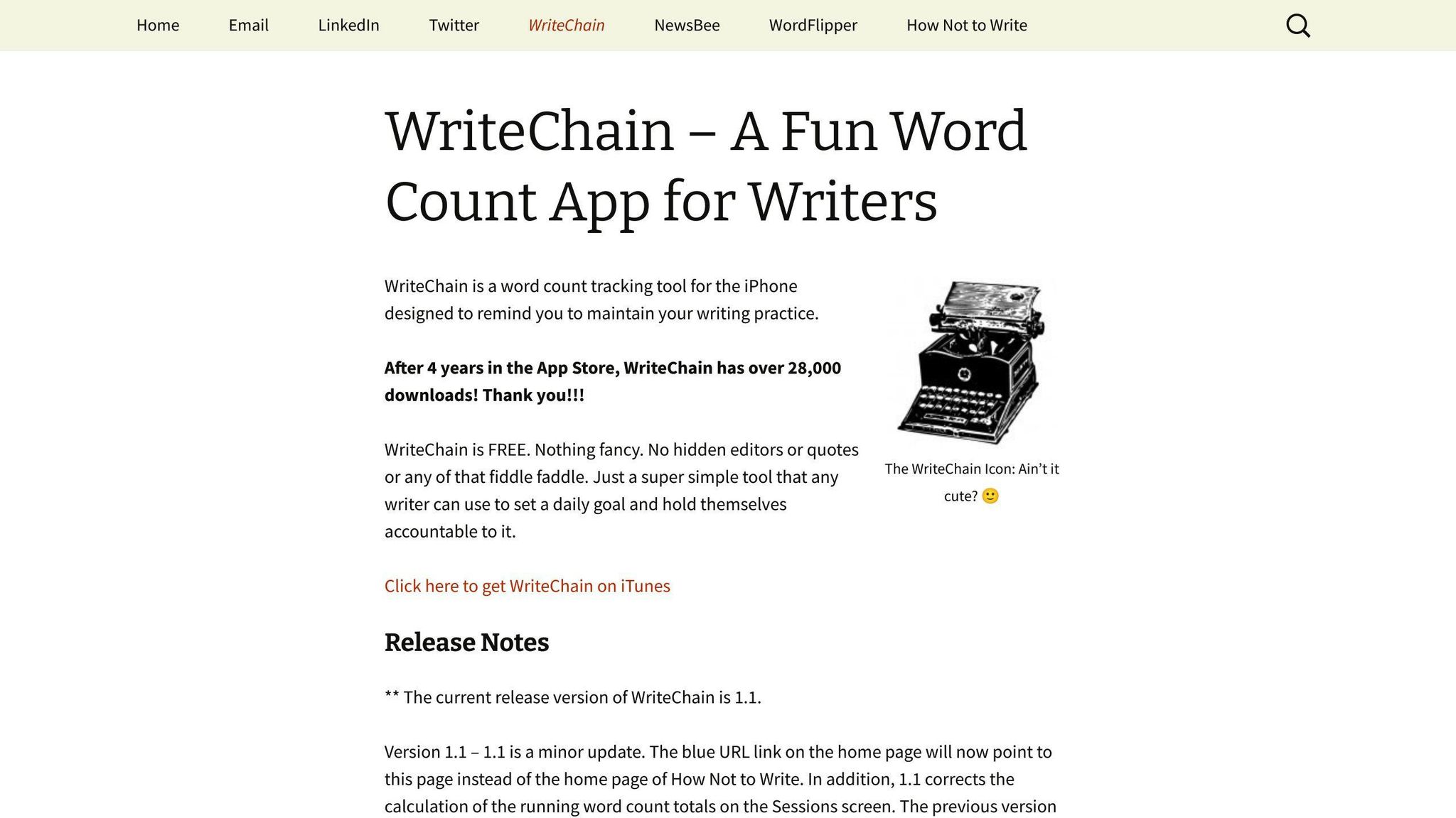 WriteChain