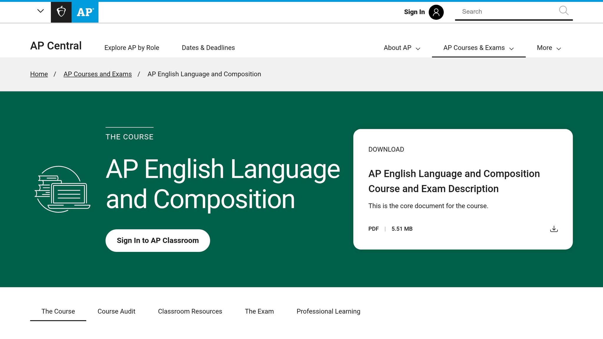 AP Lang