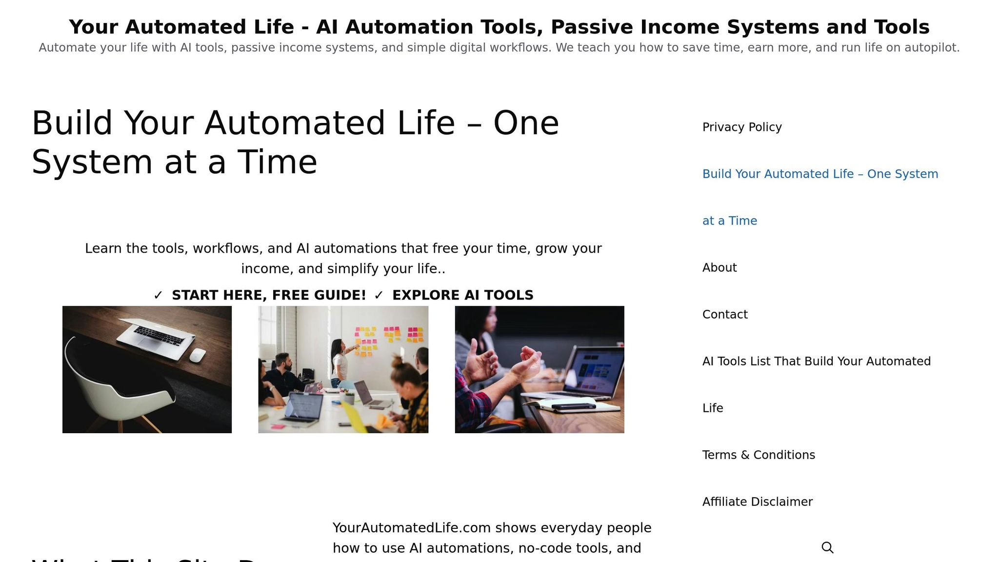 Your Automated Life