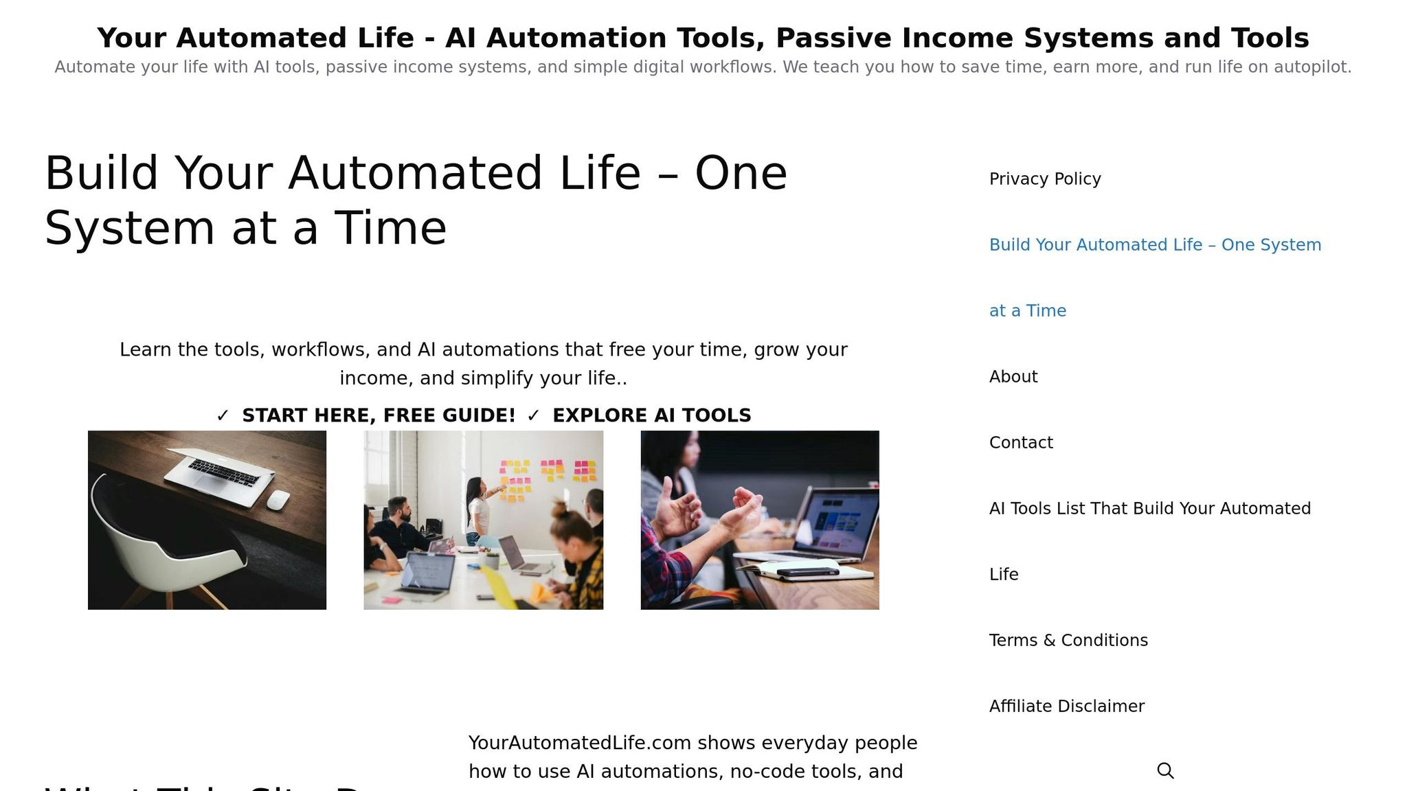 Your Automated Life