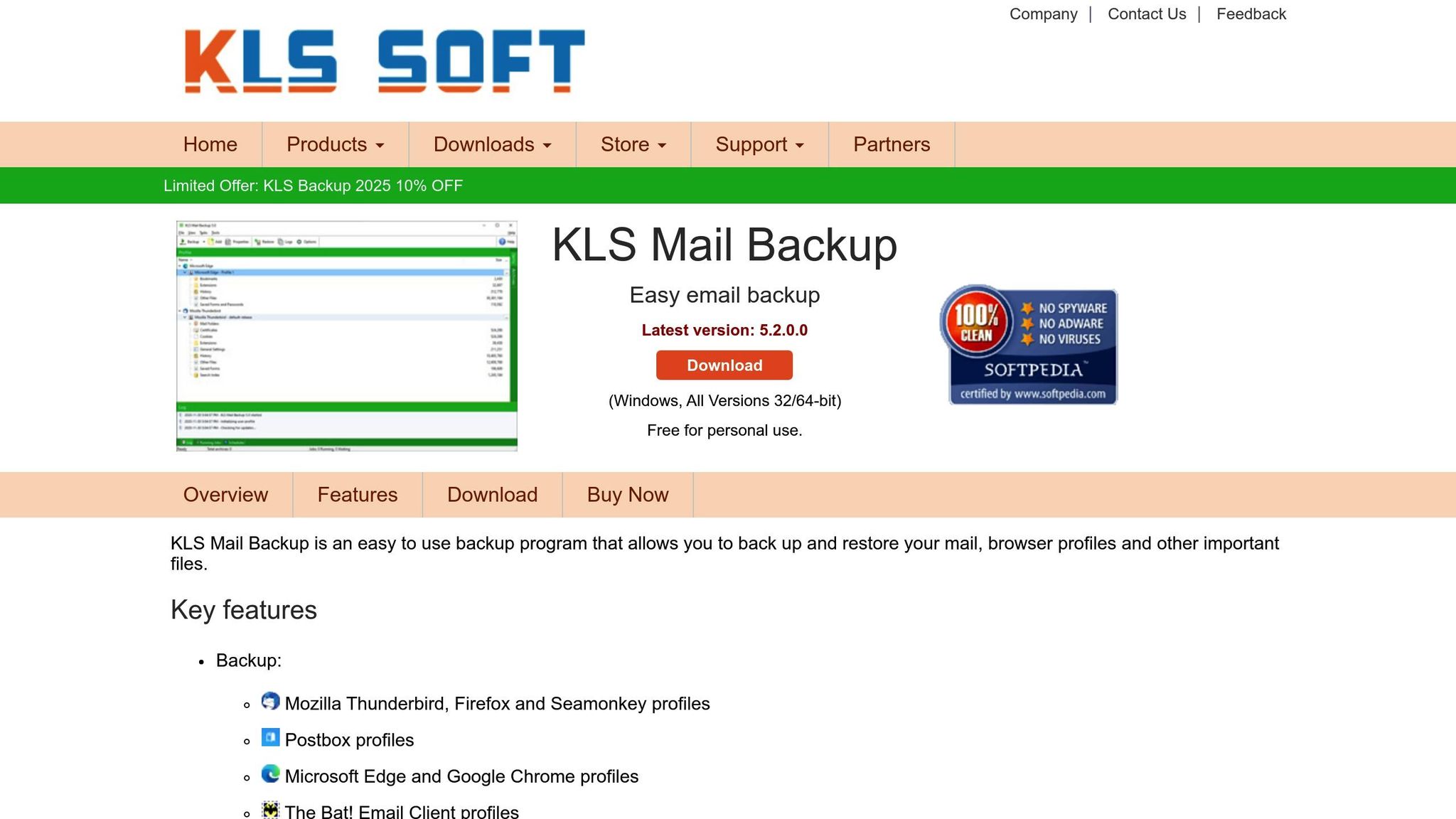 KLS Mail Backup