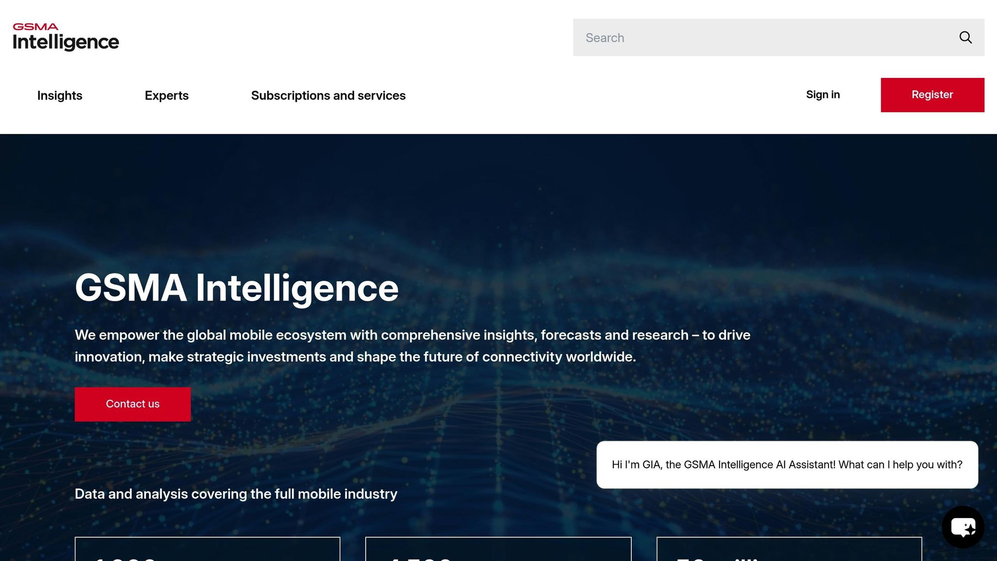 GSMA Intelligence