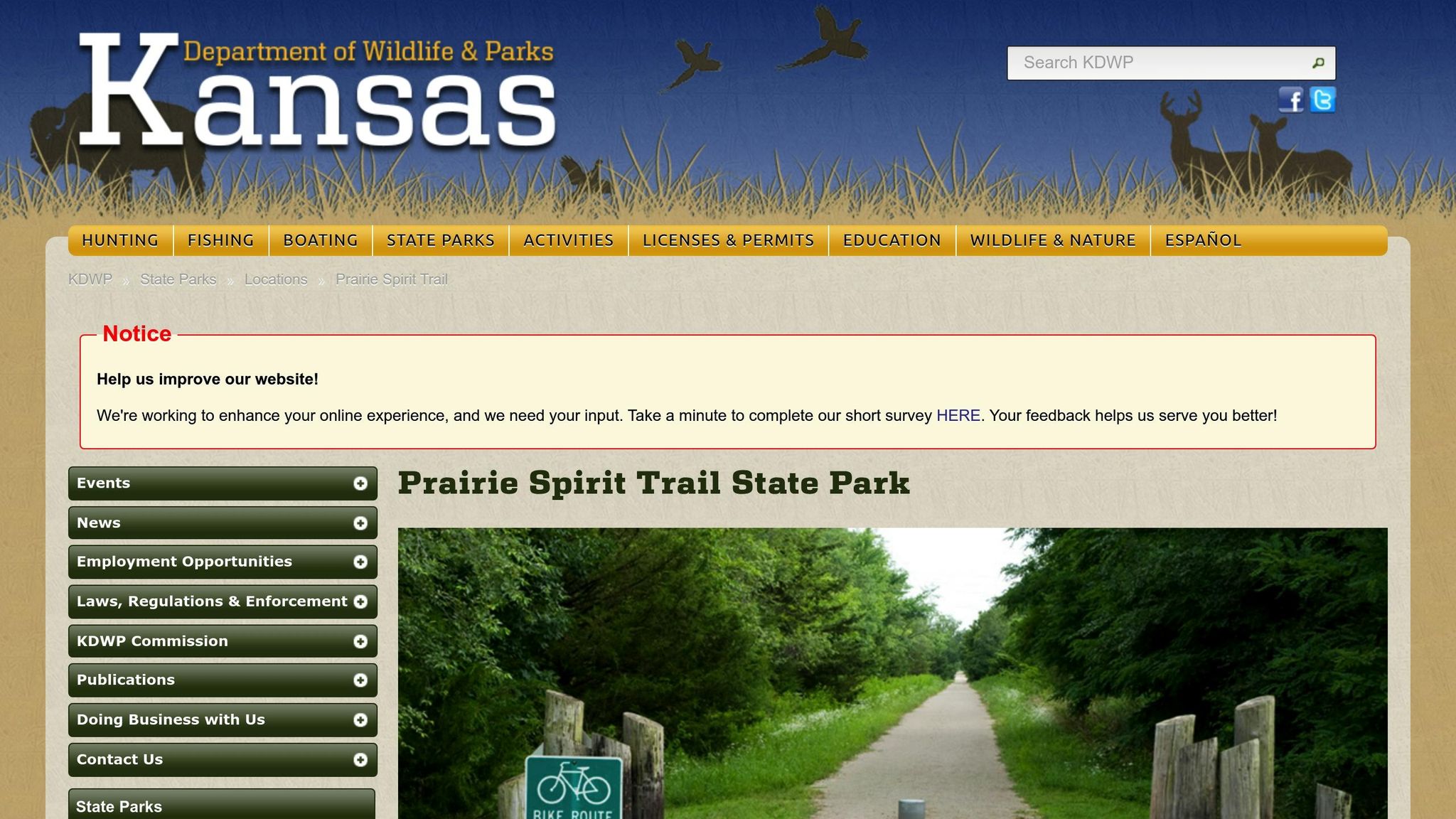 Prairie Spirit Trail State Park
